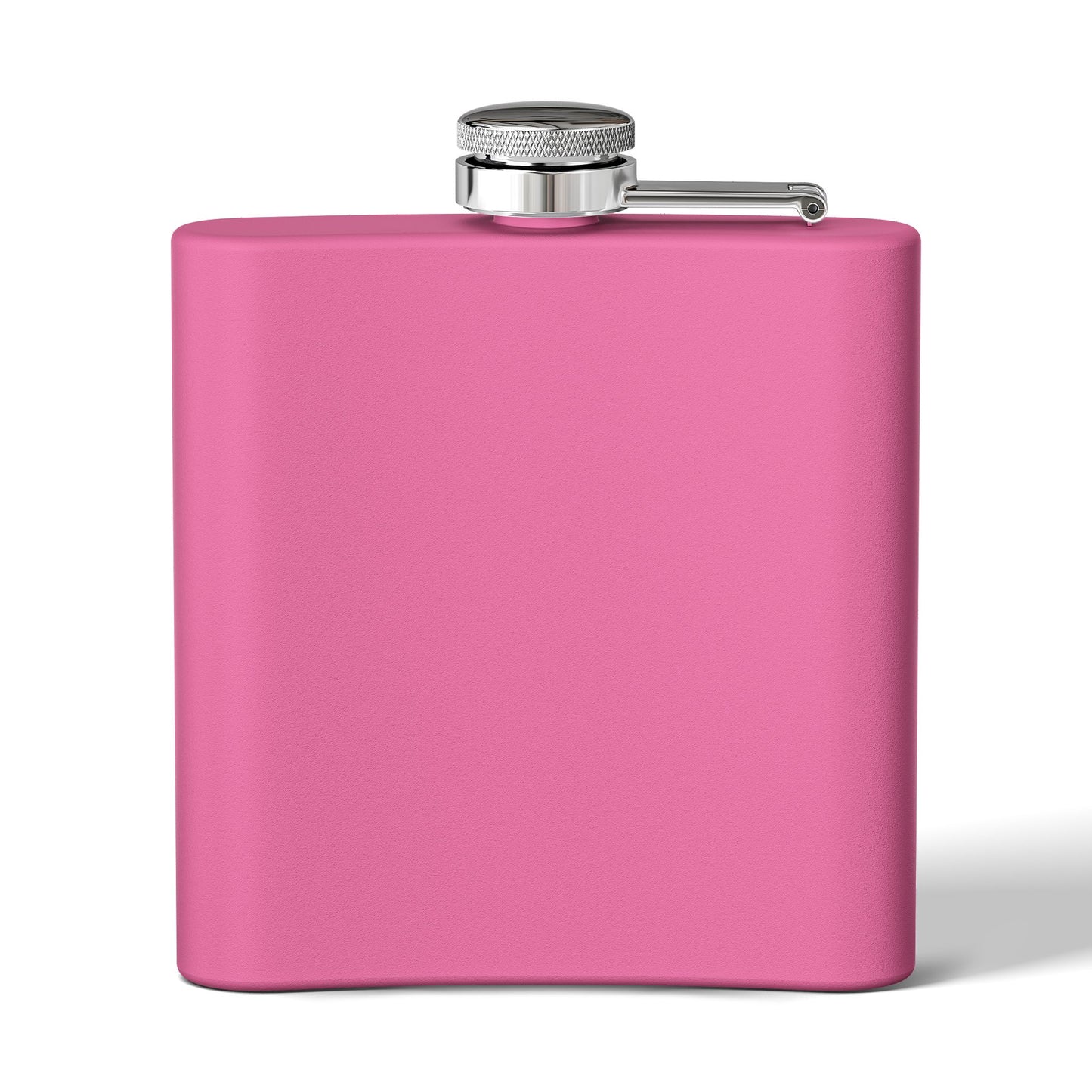 Aqua Stainless Steel Flask — "Northstar Alchemy" 6oz Hip Flask