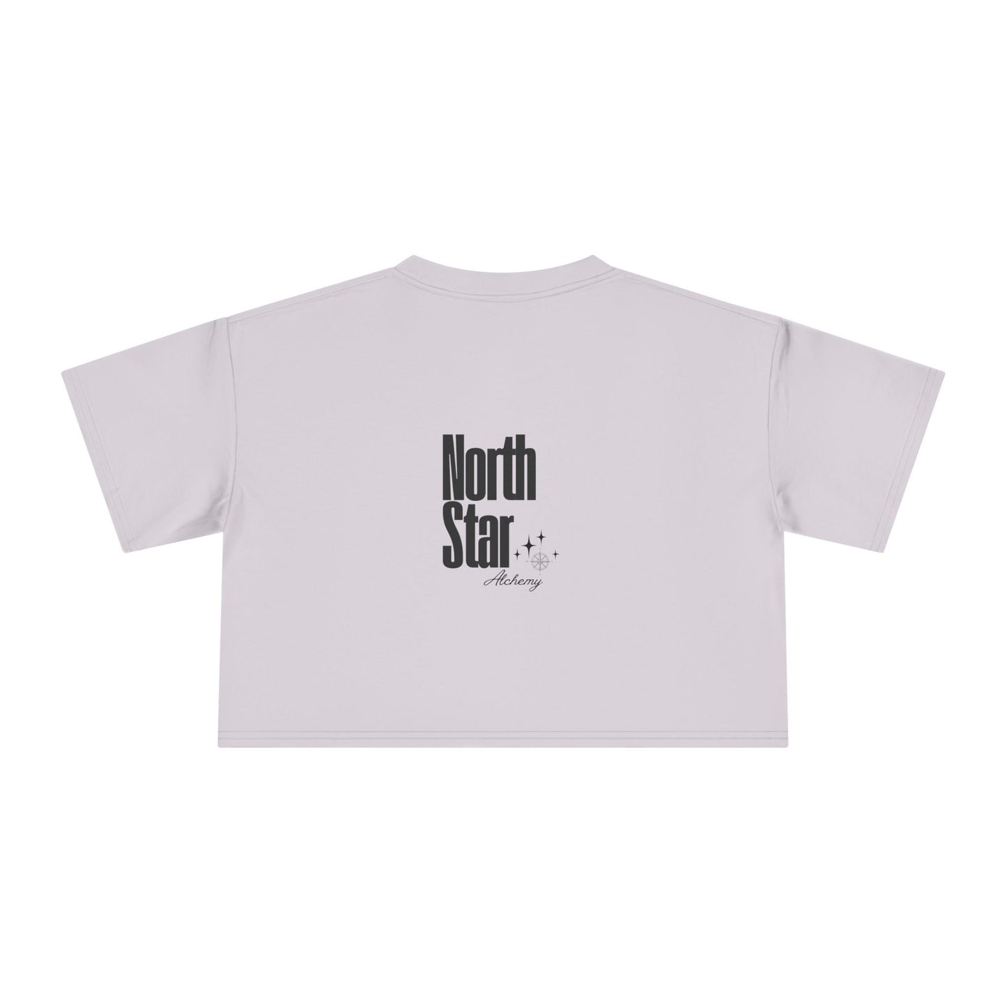 I Trust My Gut Crop Tee – North Star Graphic Women's Cropped T-Shirt