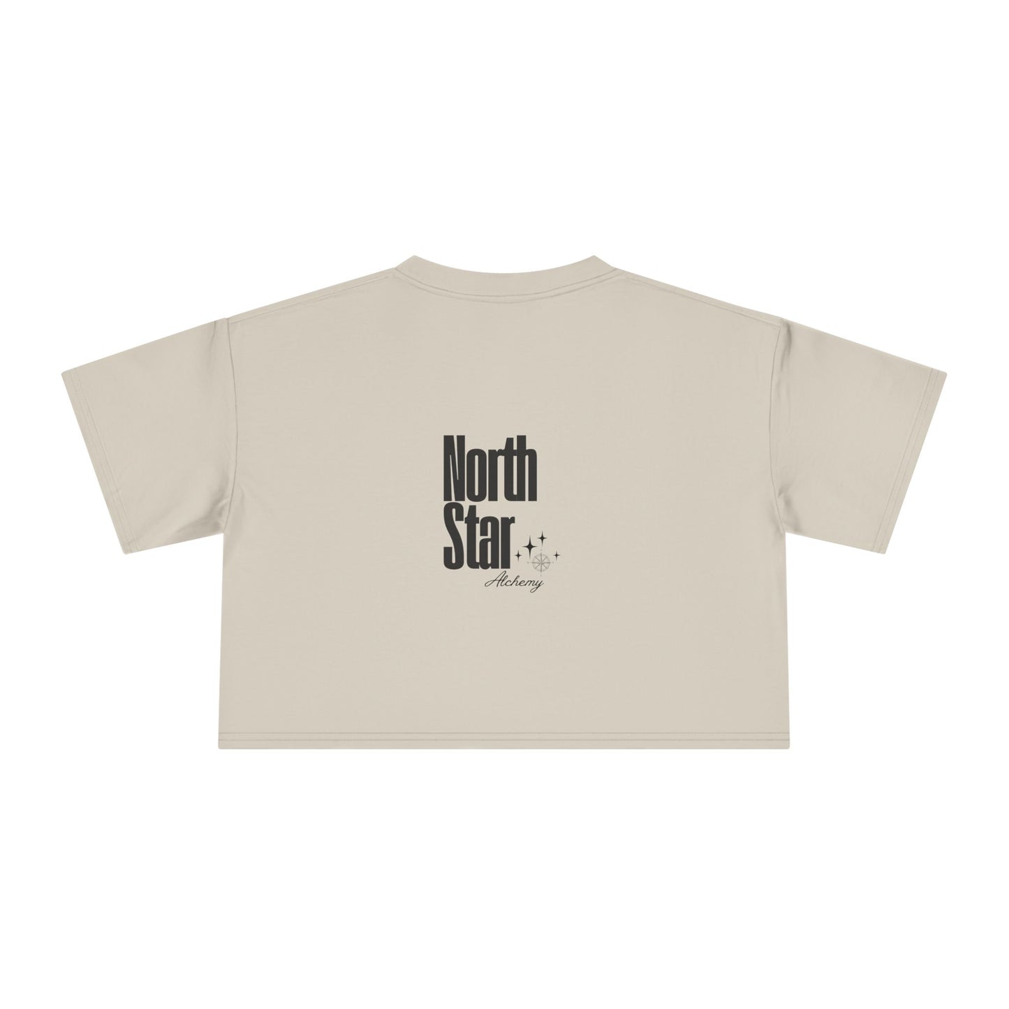 I Trust My Gut Crop Tee – North Star Graphic Women's Cropped T-Shirt