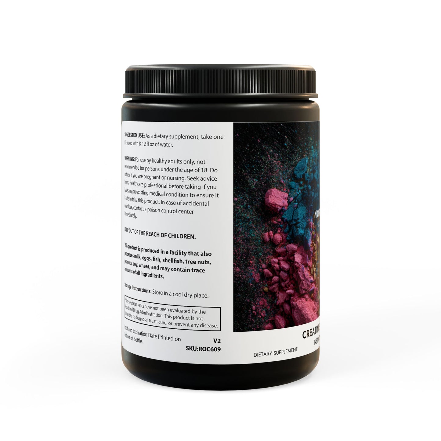 Creatine Monohydrate Supplement (300g, 10.58oz)