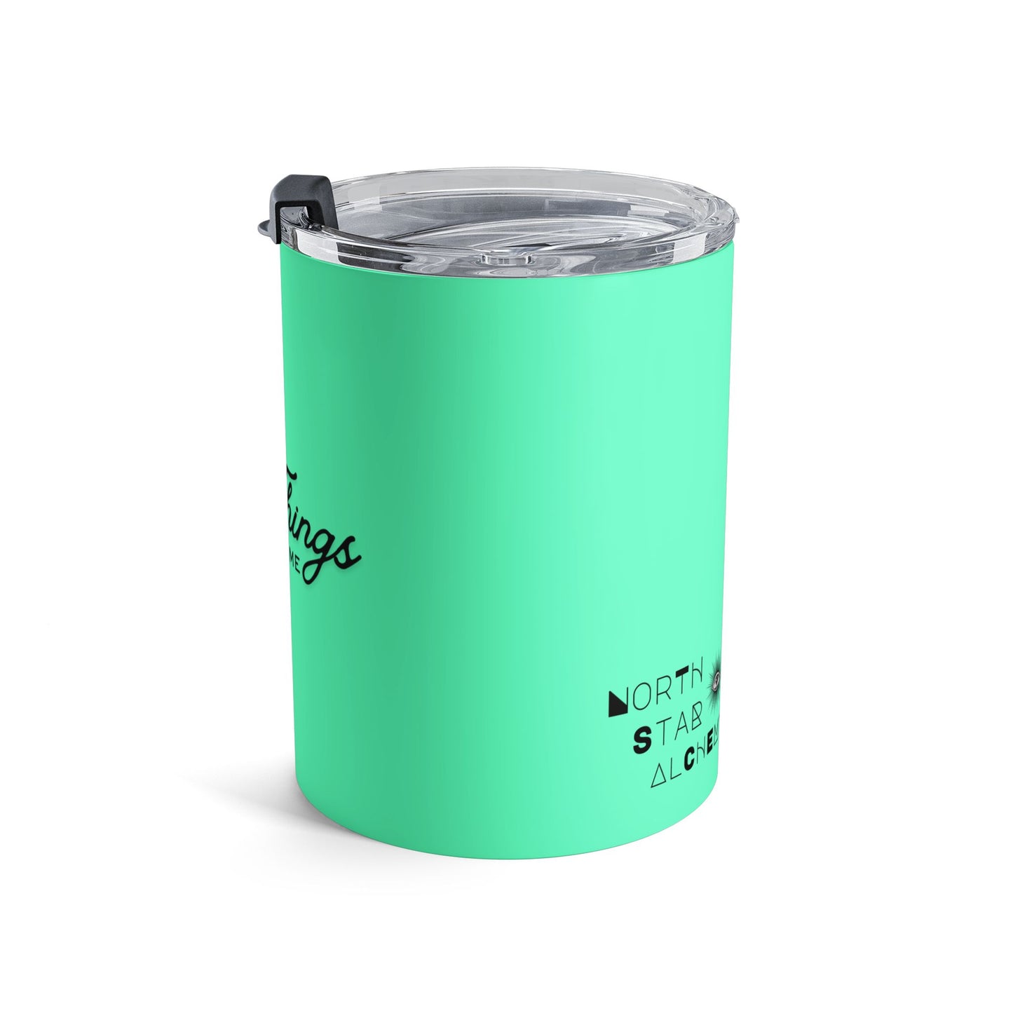 10oz 'Good Things Notice Me' Insulated Tumbler - Mint Travel Cup