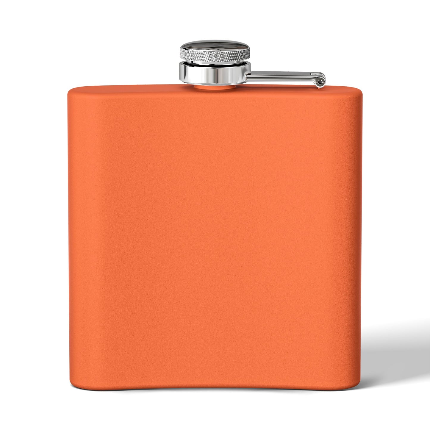 Aqua Stainless Steel Flask — "Northstar Alchemy" 6oz Hip Flask