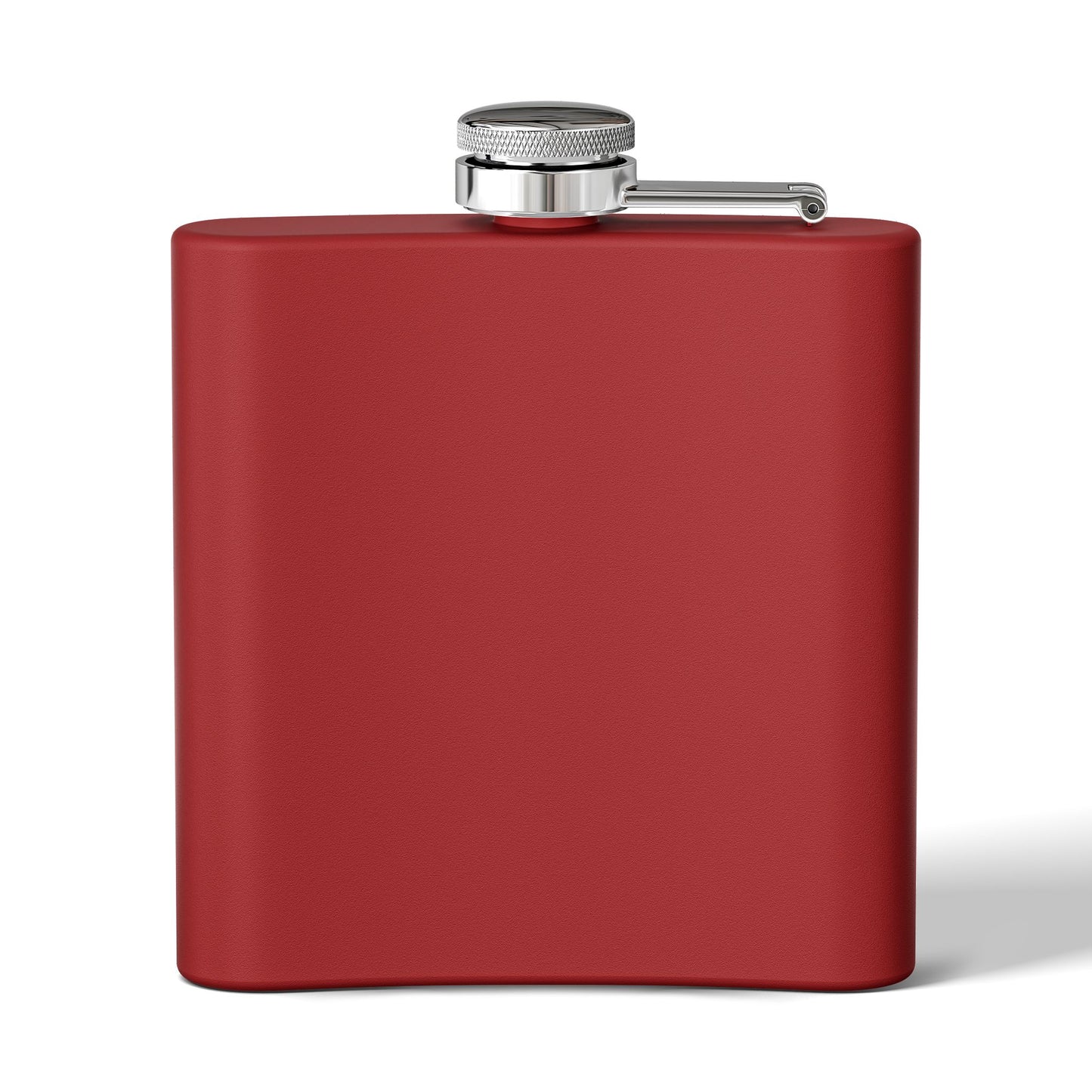 Aqua Stainless Steel Flask — "Northstar Alchemy" 6oz Hip Flask