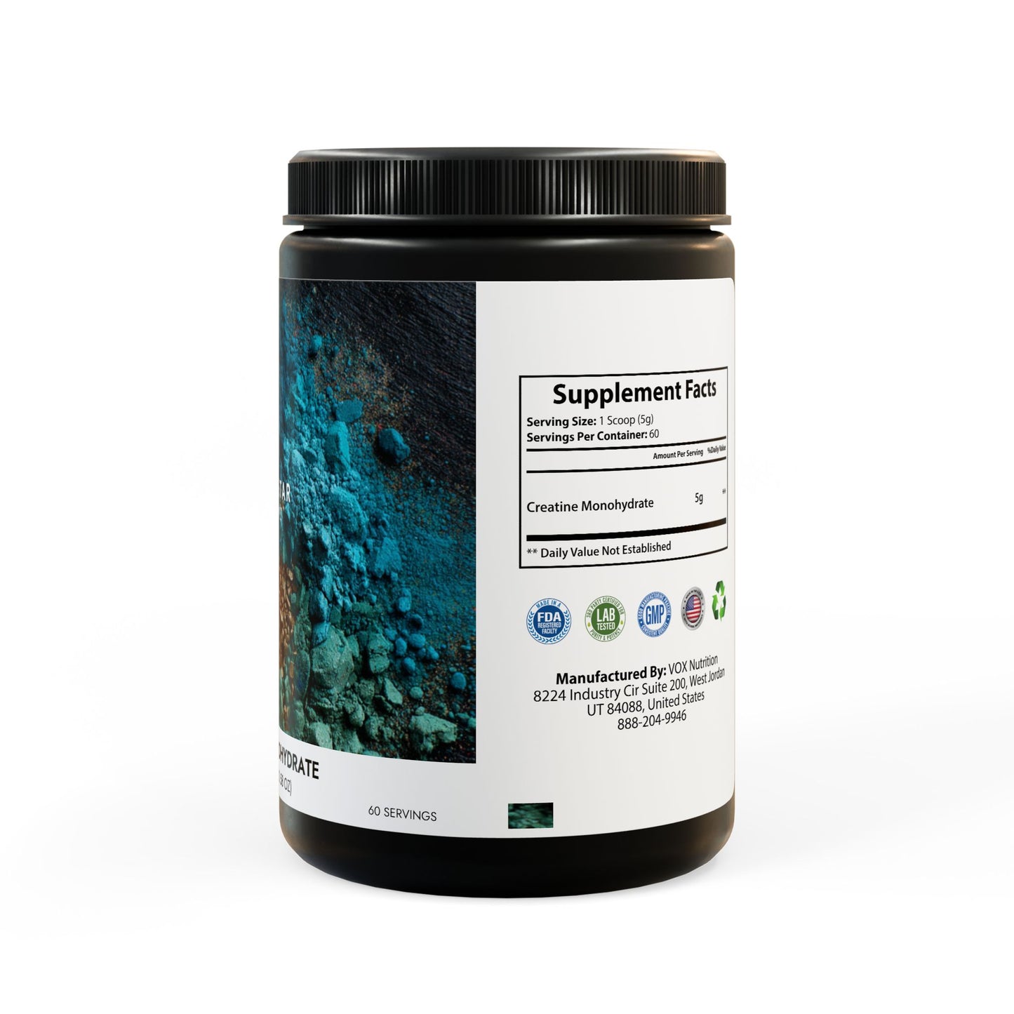 Creatine Monohydrate Supplement (300g, 10.58oz)