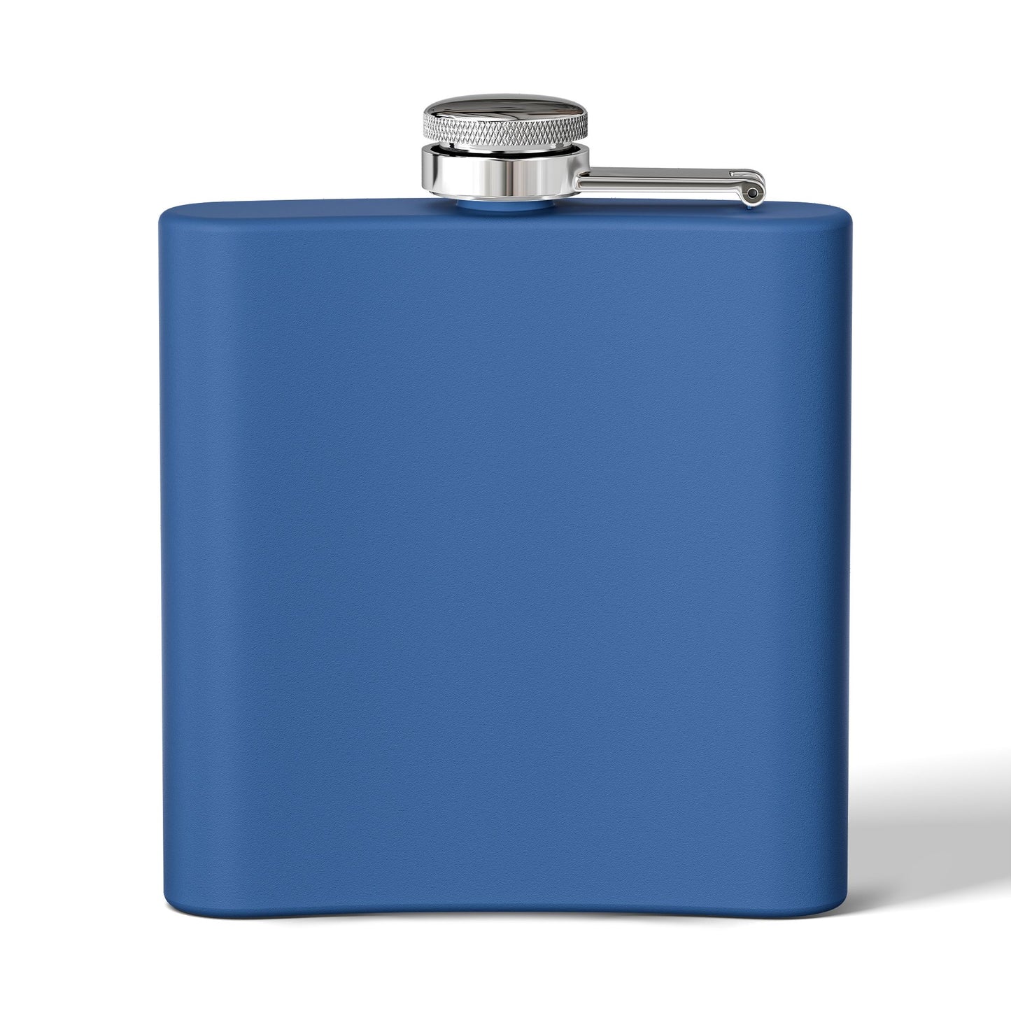 Aqua Stainless Steel Flask — "Northstar Alchemy" 6oz Hip Flask