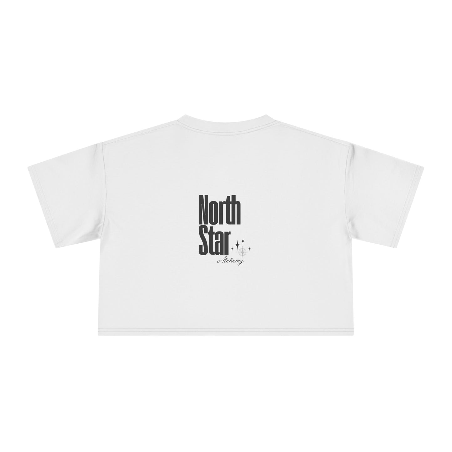 I Trust My Gut Crop Tee – North Star Graphic Women's Cropped T-Shirt