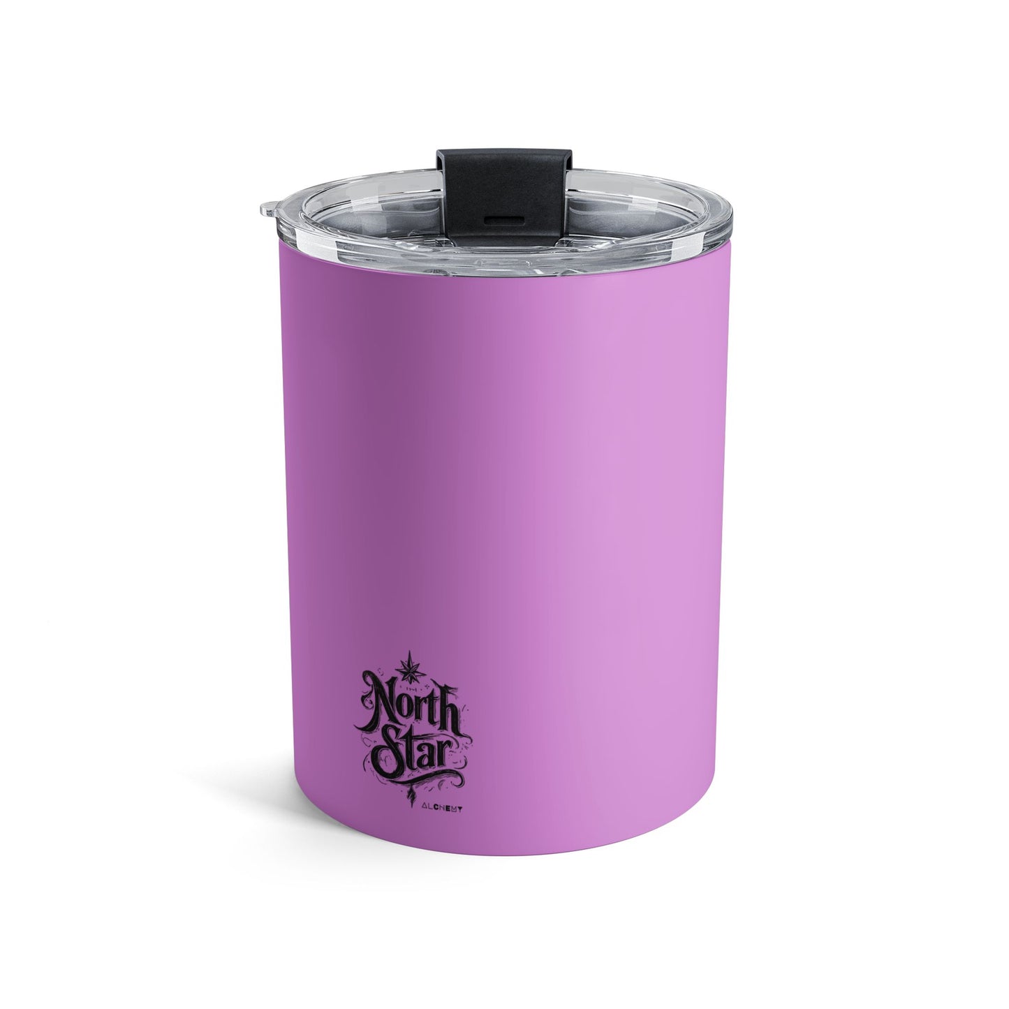 10oz Motivational Tumbler — "Trust the Process" Purple Insulated Cup