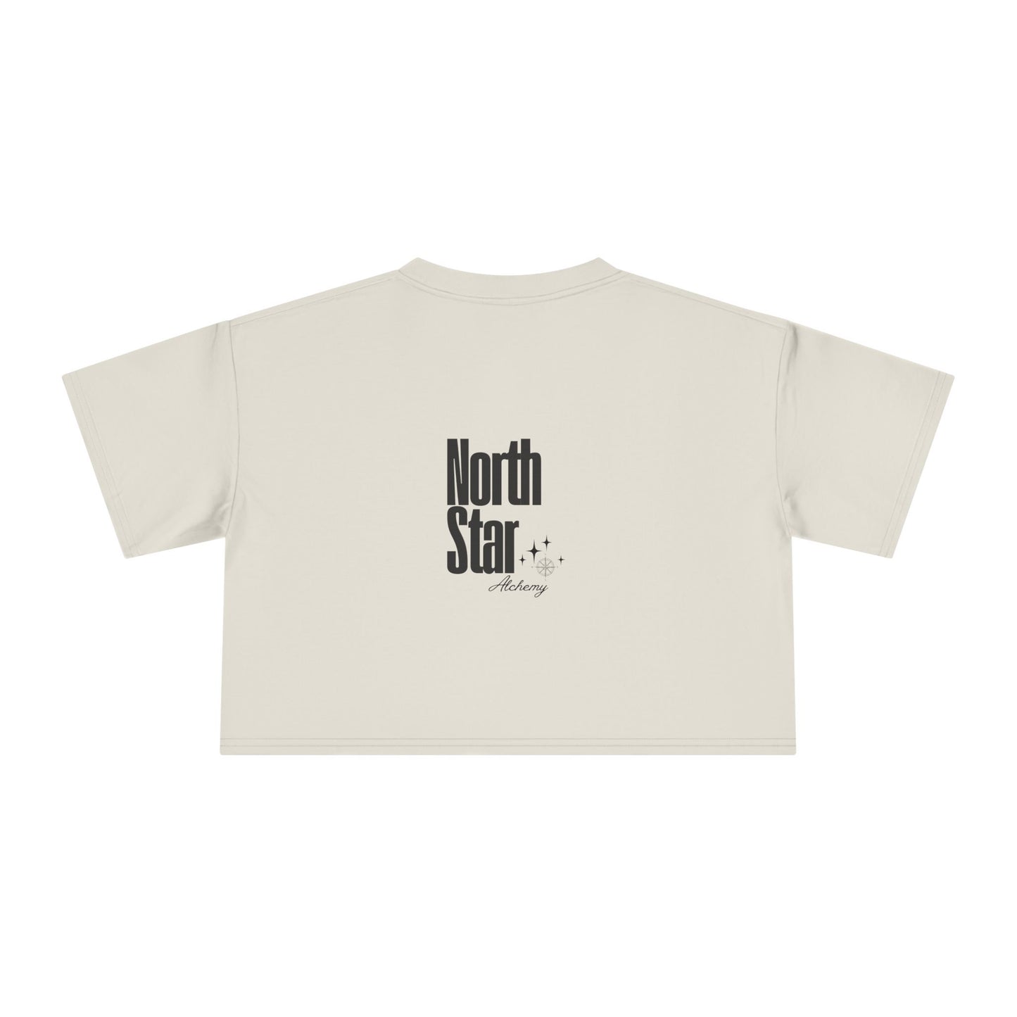 I Trust My Gut Crop Tee – North Star Graphic Women's Cropped T-Shirt