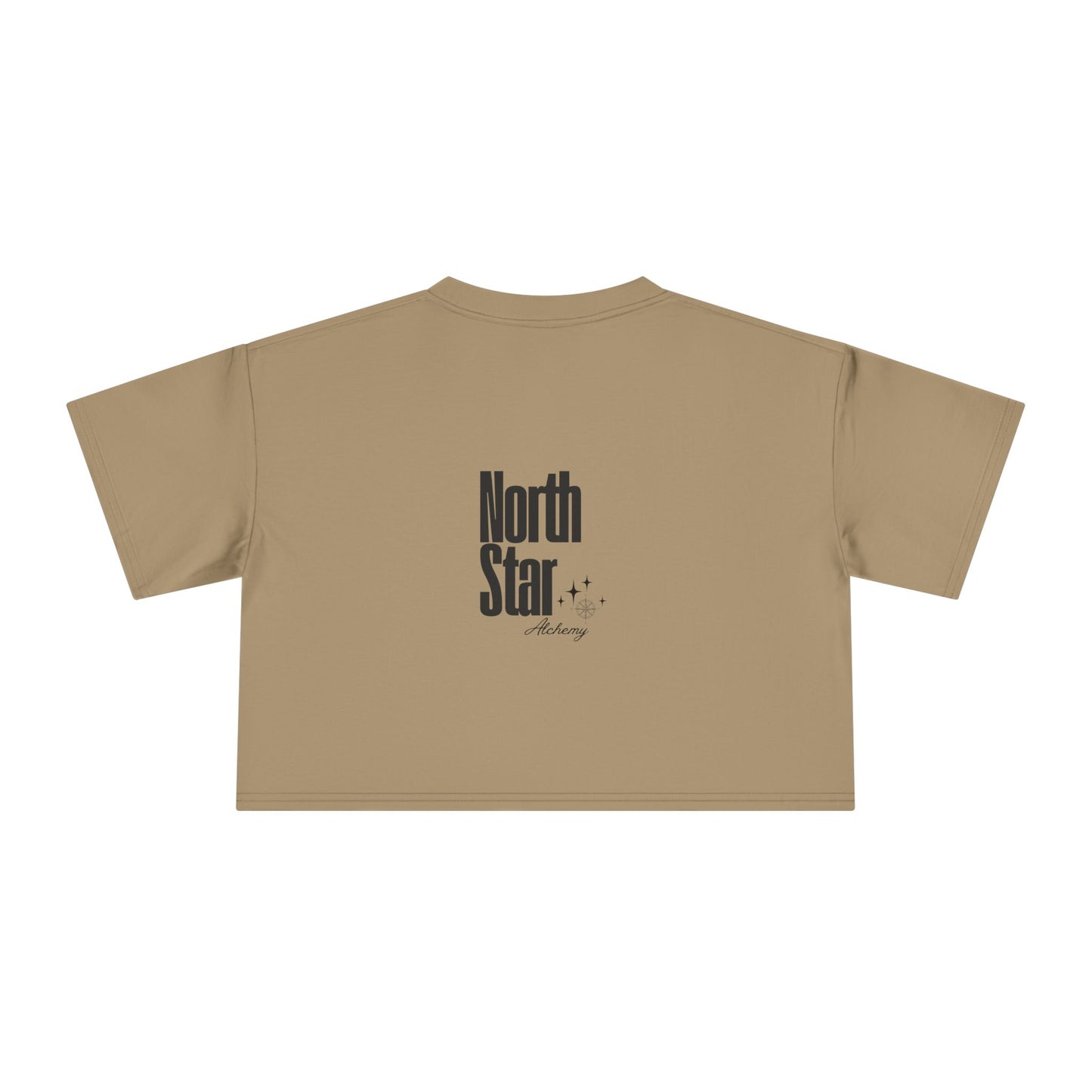 I Trust My Gut Crop Tee – North Star Graphic Women's Cropped T-Shirt